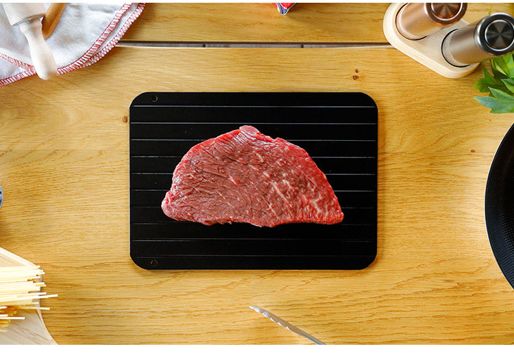 シービージャパン atomico 解凍プレート S 急速解凍 解凍皿 まな板 解凍板 粗熱 解凍まな板 自然解凍 冷凍食品(代引不可)【メール便】