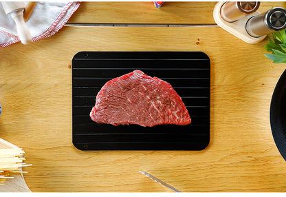 シービージャパン atomico 解凍プレート S 急速解凍 解凍皿 まな板 解凍板 粗熱 解凍まな板 自然解凍 冷凍食品(代引不可)【メール便】