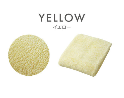 マイクロファイバータオル フェイスタオル ブルー 吸水タオル 髪 室内干し 梅雨 ペット キャップ キューティクル ドライヤー 時短 新生活　シービージャパン