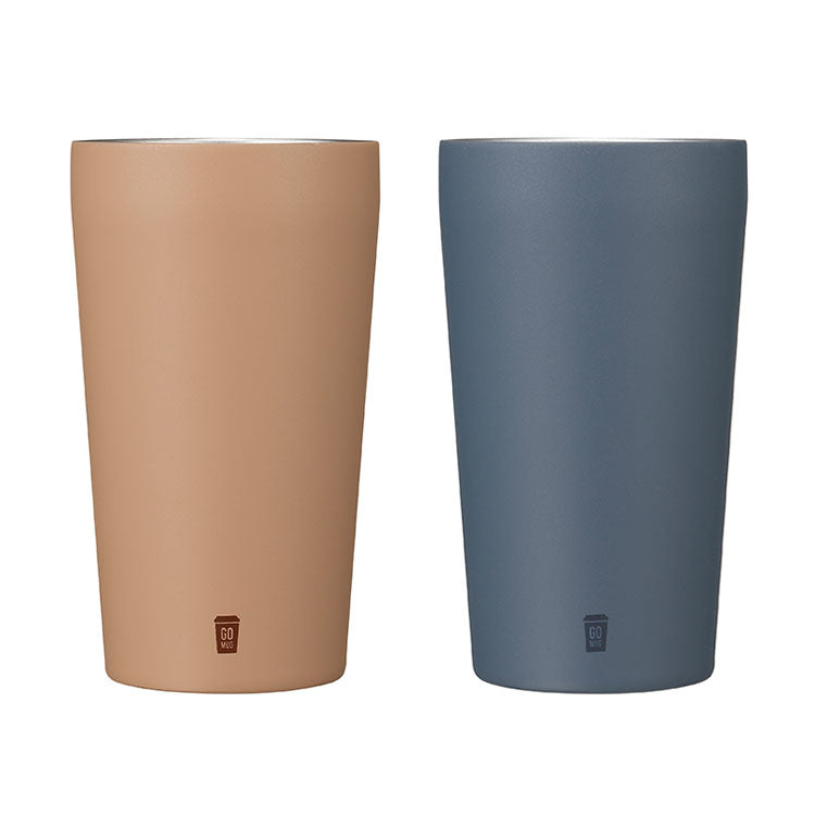 GOMUG MAX ゴーマグ マックス ダークブルー モカ 保冷 保温 ドリンクホルダー 水筒 おしゃれ かわいい CBジャパン シービージャパン