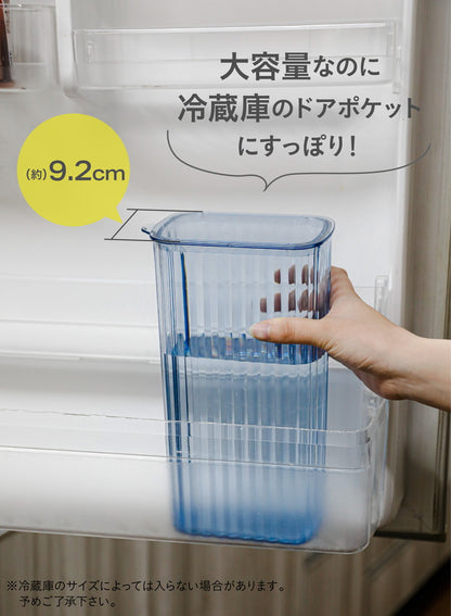 シービージャパン ピッチャー ブルー 2.2L プラスチック製 麦茶 ポット LS ジャグ UCA おしゃれ シンプル モダン 新生活 一人暮らし(代引不可)