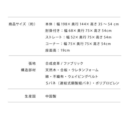ローソファー ソファ コーナーソファー ロータイプ 4点セット クッション付き 2人掛け 3人掛け ソファー L字 こたつ用 ファブリック レザー 北欧 おしゃれ コーナー ローソファー フロアソファー カウチ