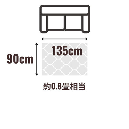 モロッカン柄 ラグ マット 90×135cm 洗える 厚手 北欧 カーペット 滑り止め 絨毯 おしゃれ かわいい モダン モロッコ 柄 ミニラグ 1畳 リビング morokko(代引不可)