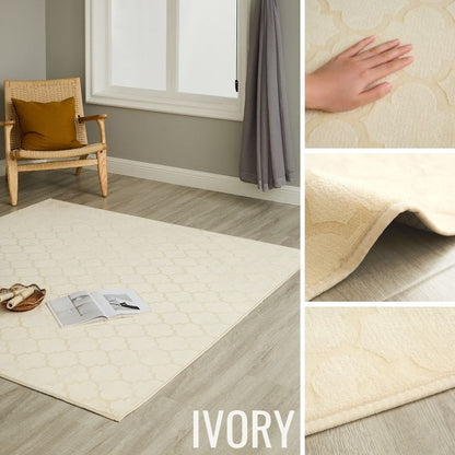 ラグ 洗える モロッカン柄 190×240cm おしゃれ モロッカンデザイン 北欧 モダン かわいい モロッコ 柄 滑り止め ラグマット カーペット(代引不可)