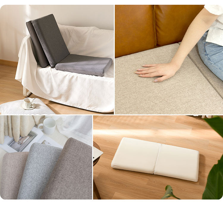 ロングシートクッションマット 折りたたみ 50×150cm 7cm厚 3つ折り 3人掛け ソファ対応 洗える おしゃれ ナチュラル かわいい 長座布団 ソファーパッド ソファパッド シートクッション クッション(代引不可)