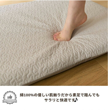 イブル 長座布団カバー 65×115cm 高反発ウレタン7cm専用 ごろ寝マット ごろ寝カバー 洗えるカバー 洗濯可能 ファスナータイプ 北欧 おしゃれ かわいい ベビー(代引不可)