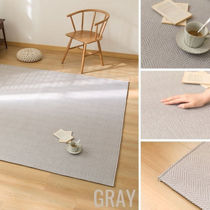 ラグ 洗える ヘリンボン 撥水 円形 直径185cm おしゃれ 北欧 ヘリンボーン グレー ベージュ 滑り止め ラグマット カーペット ウォッシャブル はっ水(代引不可)