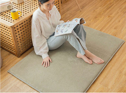 ラグ 厚手 超極厚 ラグマット クッションラグ 90×135cm ルームマット ラグカーペット 角型 厚さ30mm 3cm 厚手 防音 滑り止め オールシーズン ホットカーペット対応 北欧 おしゃれ かわいい(代引不可)