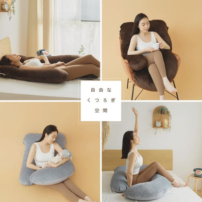 抱き枕 J字 70×140cm 洗える 首こり 肩こり 腰痛対策 いびき防止 横向き 仰向け うつ伏せ 横向き寝 うつぶせ寝 ロング クッション 授乳 妊婦 安眠 マタニティ 枕 出産祝い(代引不可)