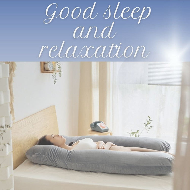 抱き枕 U字 70×140cm 洗える 首こり 肩こり 腰痛対策 いびき防止 横向き 仰向け うつ伏せ 横向き寝 うつぶせ寝 ロング クッション 授乳 妊婦 安眠 マタニティ 枕 出産祝い(代引不可)