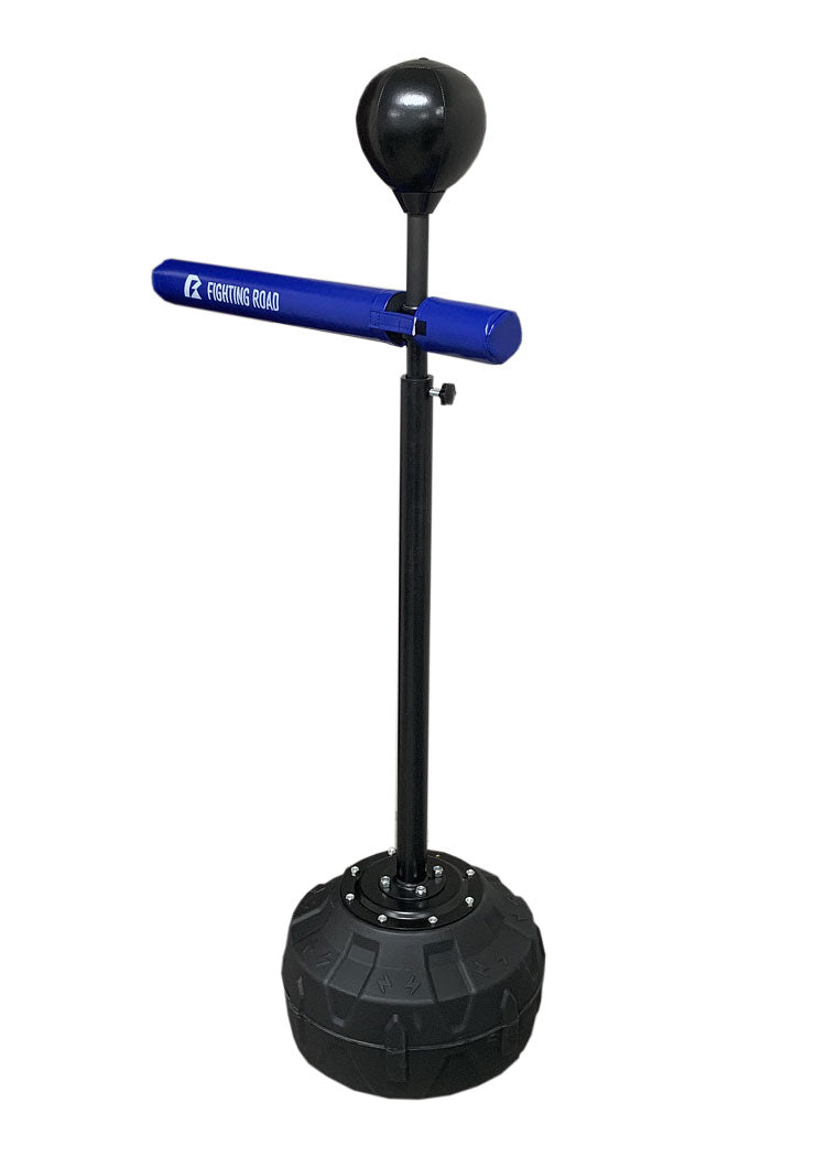 ファイティングバーパンチ 回転 バーパンチスタンド 360° サンドバッグ スタンド パンチ ボクシング 高さ調節可【ファイティングロード】(代引不可)