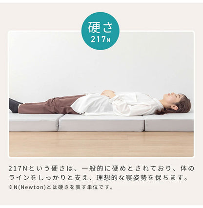 【マットレス単品】OKU-PITA シングル 絶対にズレない敷きパッド ズレない 秋 置くだけ ぴったり ゴムなし ベッドパッド さらさら レーヨン パイル 折りたたみ 三つ折り 高反発ウレタン おくぴた(代引不可)