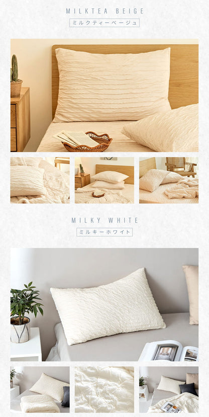 ほんのり冷感 くしゅふわレーヨン 枕カバー ピローケース 43×63cm おしゃれ 洗える 夏 夏用 冷感 ひんやり 涼しい 冷たい シンプル 枕カバー まくらカバー 新生活 プレゼント ギフト(代引不可)