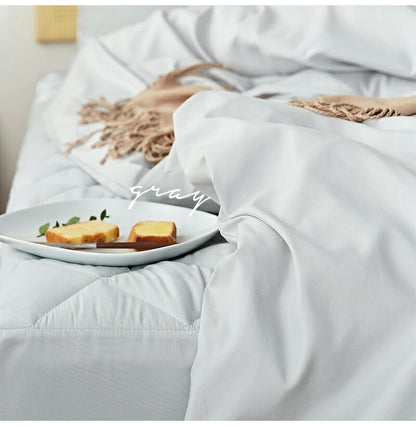 【2枚セット】掛け布団カバー ダブル 190×210cm しっとりやわらか ホテル仕様 ピーチスキン 掛けカバー オールシーズン(代引不可)