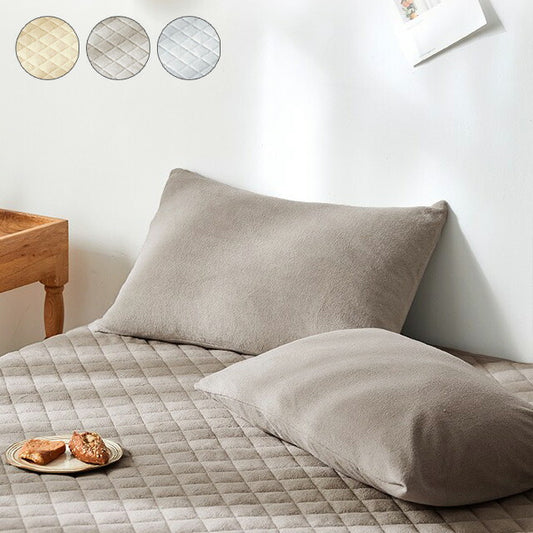 枕カバー タオル地 綿100% ピローケース 43×63cm 高密度 さっぱりパイル 被せ式 ファスナーなし 吸水 汗 寝汗 オールシーズン(代引不可)