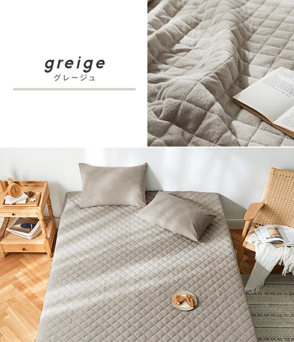 ベッドパッド ボックスシーツ パッド一体型 ワイドキング 200×200 タオル地 表地綿100% 高密度 さっぱりパイル オールシーズン(代引不可)