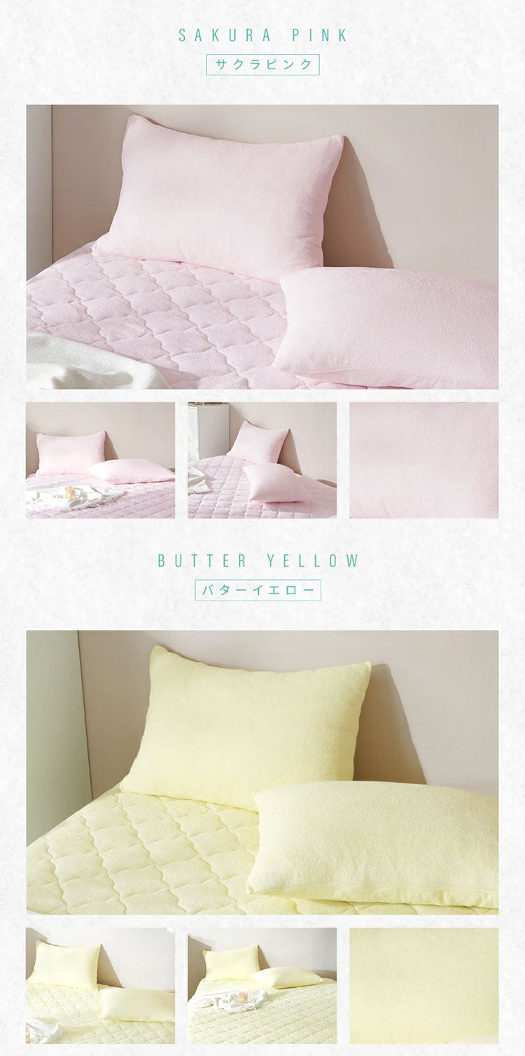 さらさらレーヨンパイル まくらカバー ほんのり涼しい 枕カバー さらさら レーヨン パイル タオル地 抗菌 ベッドパッド さっぱり 冷感 枕 まくら マクラ ピローケース ピロー(代引不可)