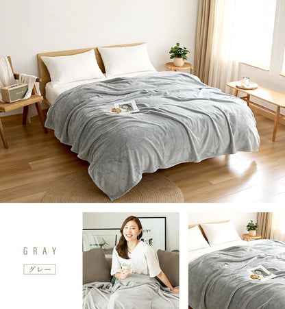 軽くてあったか フランネル 毛布 シングル 薄手 軽い 暖かい くすみカラー マイクロファイバー ニューマイヤー 洗える ブランケット 大判 掛け 韓国インテリア 寝具(代引不可)