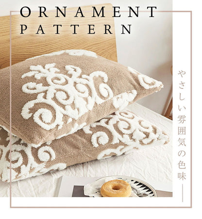 枕カバー あったか 冬用 フランネル なめらか 星柄 猫柄 オーナメント柄 グレー ネイビー ベージュ おしゃれ かわいい 一人暮らし 北欧 ふわふわ 布団カバー まくらカバー カバー (代引不可)【メール便配送】