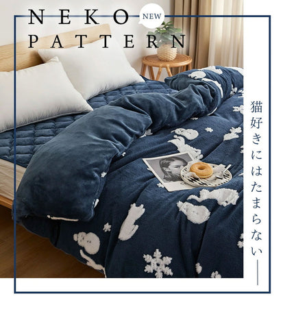 掛け布団カバー ダブル あったか 冬用 ダブルロング フランネル なめらか 毛布にもなる おしゃれ かわいい 一人暮らし 北欧 ふわふわ 掛けカバー 布団カバー 毛布 カバー (代引不可)