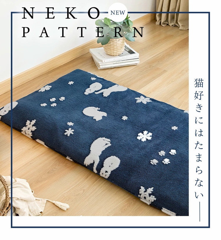 ごろ寝カバー あったか 68×120 冬用 フランネル なめらか 星柄 猫柄 オーナメント柄 グレー ネイビー ベージュ おしゃれ かわいい 一人暮らし 北欧 ふわふわ 布団カバー ふとんカバー カバー (代引不可)