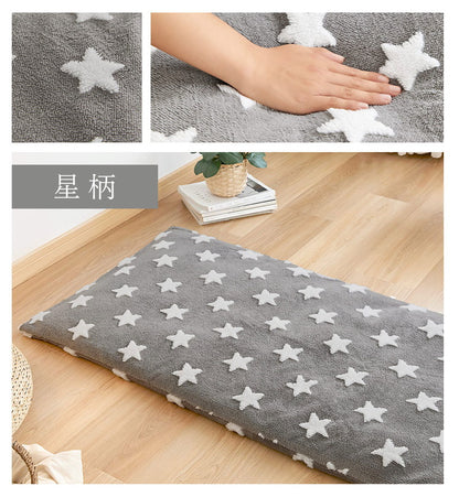 ごろ寝カバー あったか 68×120 冬用 フランネル なめらか 星柄 猫柄 オーナメント柄 グレー ネイビー ベージュ おしゃれ かわいい 一人暮らし 北欧 ふわふわ 布団カバー ふとんカバー カバー (代引不可)