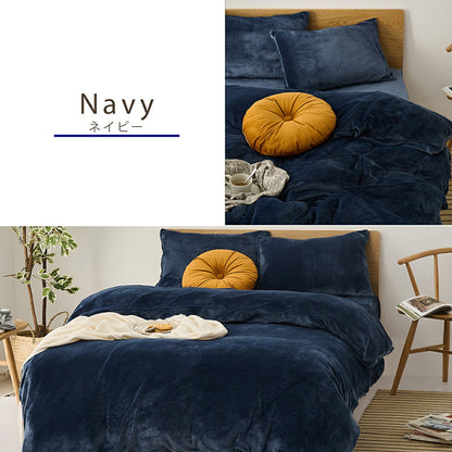 布団カバー 3点セット シングル あったか 長毛 フランネル 冬 秋 掛け布団カバー ボックスシーツ 枕カバー なめらか 暖かい おしゃれ(代引不可)