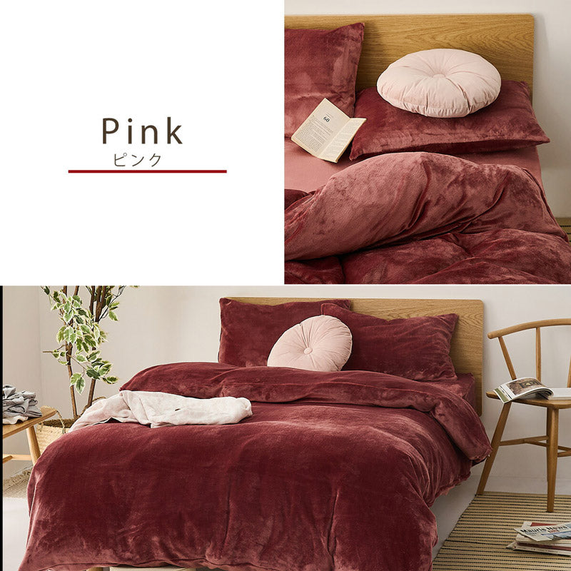 布団カバー 3点セット シングル あったか 長毛 フランネル 冬 秋 掛け布団カバー ボックスシーツ 枕カバー なめらか 暖かい おしゃれ(代引不可)