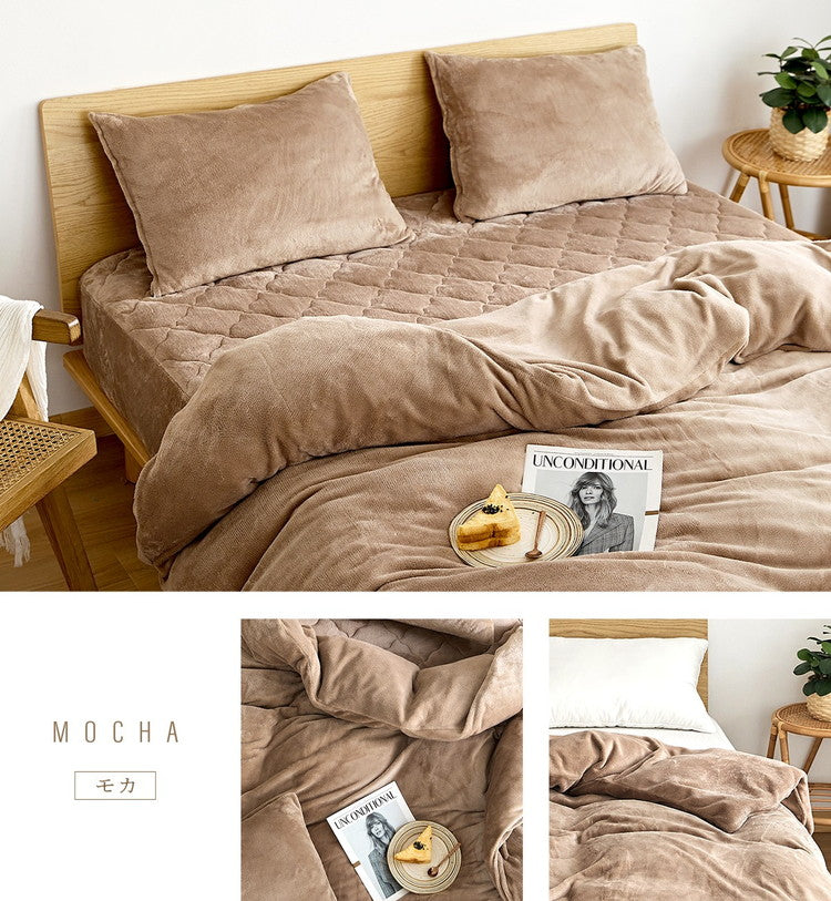 【2枚セット】あったか フランネル 掛け布団カバー シングル ロング 冬用 暖かい おしゃれ くすみカラー 丸洗いOK マイクロファイバー 冬用 ふとんカバー 韓国インテリア 寝具(代引不可)