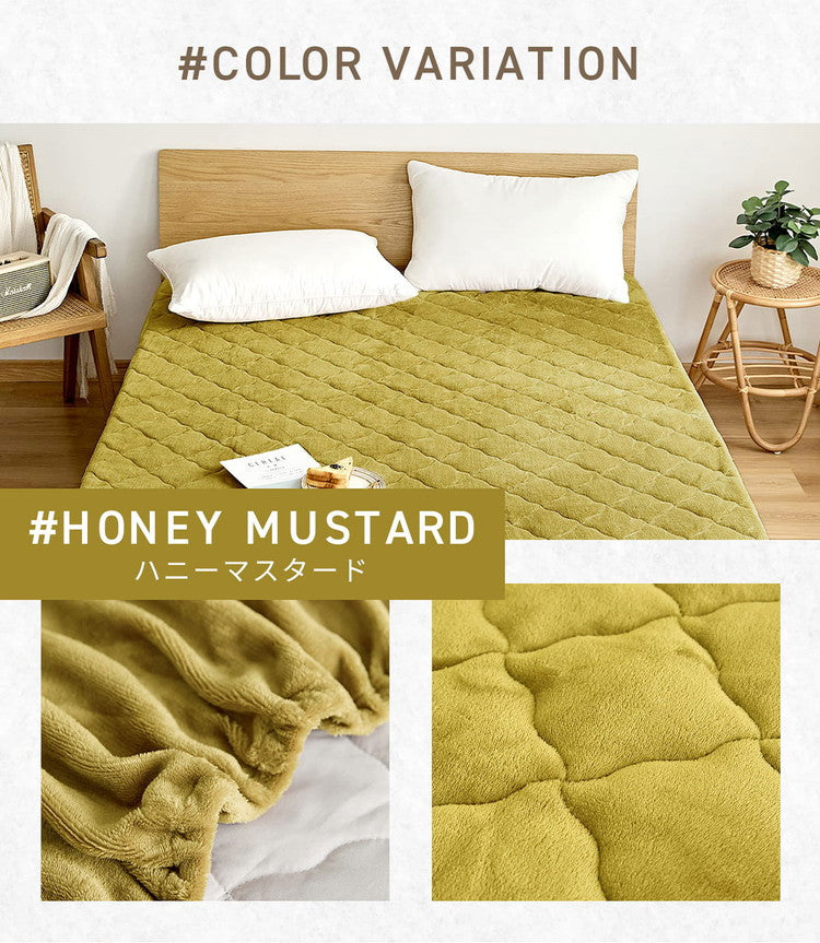 【2枚セット】 プレミアムフランネル 一体型ボックスシーツ クイーン なめらか 秋冬用 暖かい フランネル くすみカラー 丸洗いOK マイクロファイバー 冬用 ベッドパッド 韓国インテリア 寝具 北欧(代引不可)