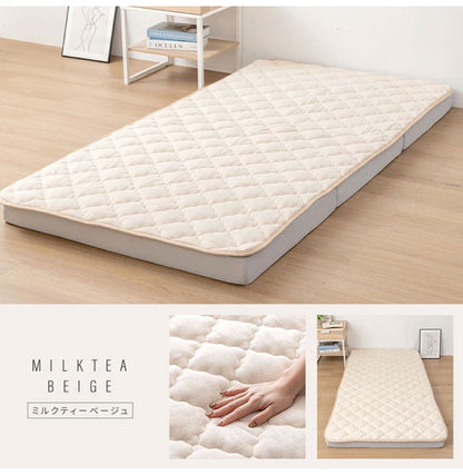 【絶対にズレない敷パッド単品】OKU-PITA レーヨンパイル敷きパッド シングル ズレない 春 夏 秋 置くだけ ぴったり ゴムなし ベッドパッド さらさら レーヨン パイル おくぴた(代引不可)