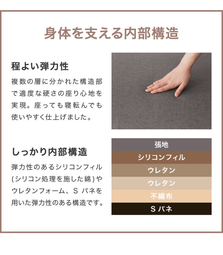 跳ね上げ式 ソファベッド 3人掛け 幅202cm 収納付き L字 3P おしゃれ 北欧 ファブリック カウチソファ コーナーソファ ソファーベッド 収納 お昼寝 カウチ リビング 大きめ ベッド 収納ソファ