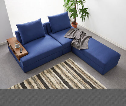 収納付き組み換えソファベッド リクライニング 3人掛け ファブリック 3P 三人掛け ソファ ソファー フロアソファ ソファーベッド シンプル 収納付き (代引不可)