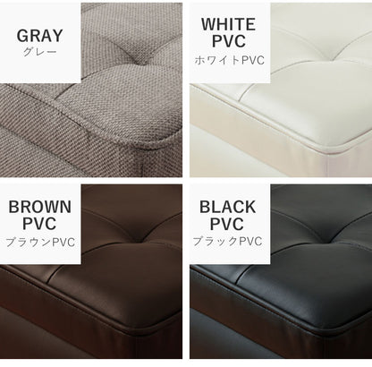 スツール 収納 PVC レザー ファブリック 二人掛け 2人掛け おしゃれ 北欧 モダン シンプル ナチュラル オットマン 収納スツール ベンチ チェア イス いす 椅子 おもちゃ箱 ふた付き ローソファ ボックススツール 収納付き 大容量