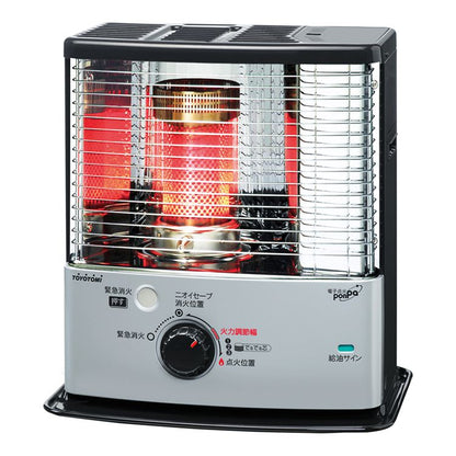 トヨトミ 反射式 石油ストーブ RS-S291-S【コンクリート10畳/木造8畳】 シルバー 反射板 電子点火 消臭リング ニオイセーブ 消臭 給油時自動消火 対震自動消火装置 ストーブ 暖房(代引不可)