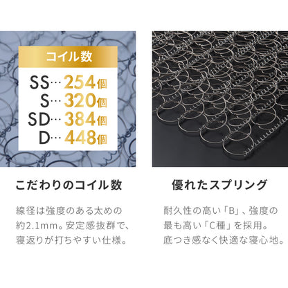 連結金具付き フロアベッド ローベッド セミダブル ボンネルコイルマットレス ベッド ベッドフレーム 2口コンセント付き 連結ベッド すのこベッド 宮棚 ロータイプベッド マットレス付き 一人暮らし(代引不可)