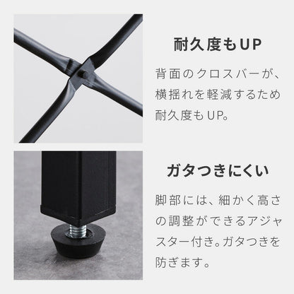 キッチンラック ゴミ箱上 ラック 幅52cm 3段 VOID STACK series ゴミ箱ラック レンジ台 レンジボード レンジラック オープンラック キッチン ラック シェルフ キッチン収納 台所収納 キッチン棚(代引不可)