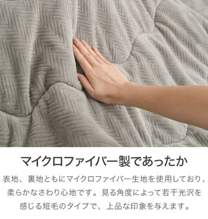 楕円形 こたつ布団 単品 リバーシブル ネイビー グレー 185×235cm シンプル おしゃれ 北欧 かわいい 暖かい 節電 こたつ掛布団 炬燵 新生活 一人暮らし(代引不可)