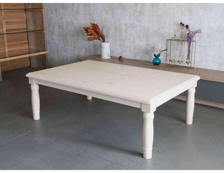 こたつ 長方形 幅105cm 天然木 パイン材 テーブル おしゃれ 北欧 センターテーブル 正方形 おしゃれ こたつテーブル コタツテーブル コタツ 炬燵 一人暮らし(代引不可)