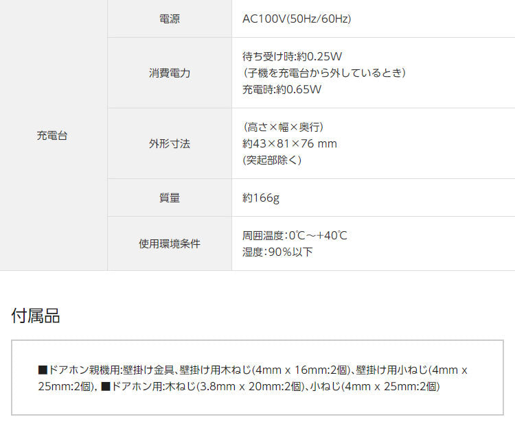 パナソニック テレビドアホン ワイヤレスモニター子機付 VL-SWE310KF 設置工事不可(代引不可)