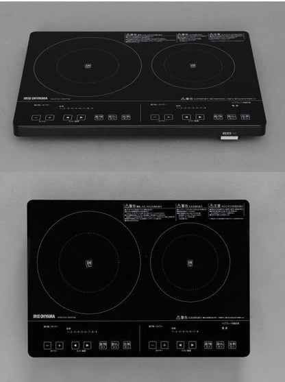 アイリスオーヤマ IHクッキングヒーター IHC-S225-B ブラック(代引不可)