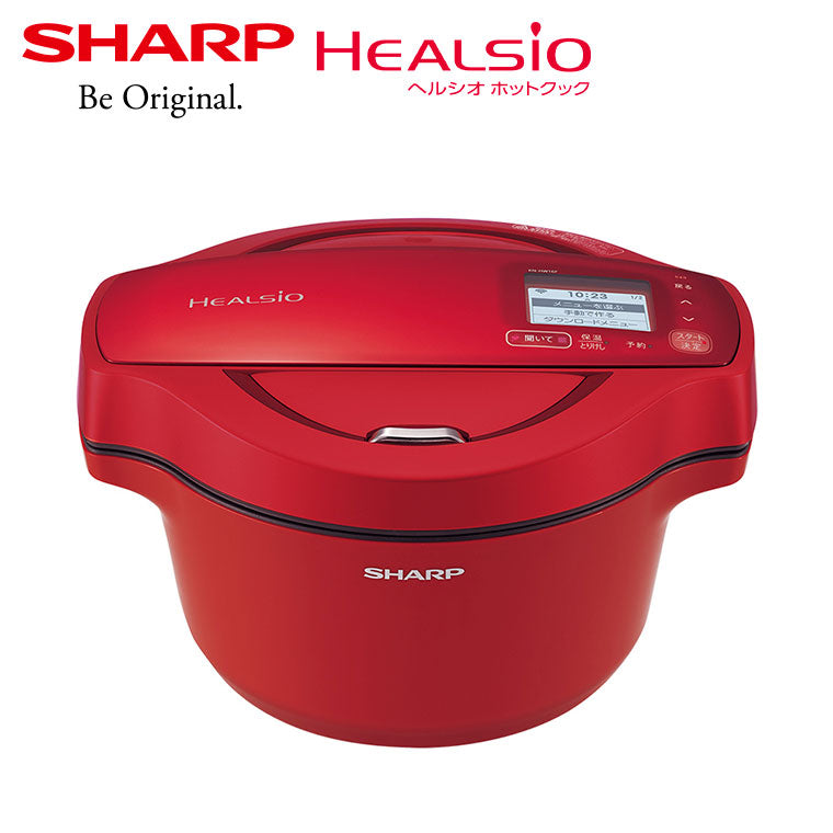 シャープ 水なし自動調理鍋 ヘルシオ ホットクック KN-HW16F-R レッド(代引不可)