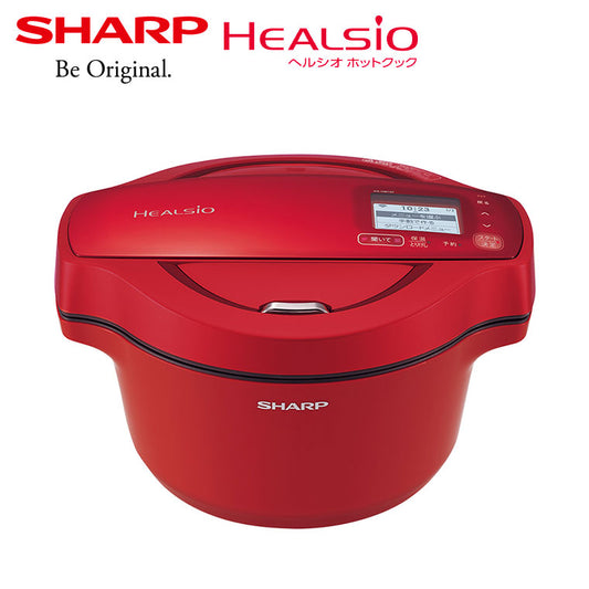 シャープ 水なし自動調理鍋 ヘルシオ ホットクック KN-HW16F-R レッド(代引不可)