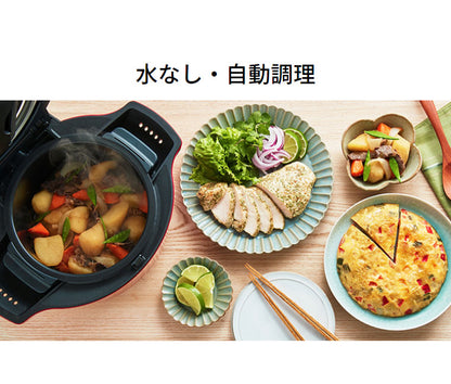 シャープ 水なし自動調理鍋 ヘルシオ ホットクック KN-HW16F-R レッド(代引不可)