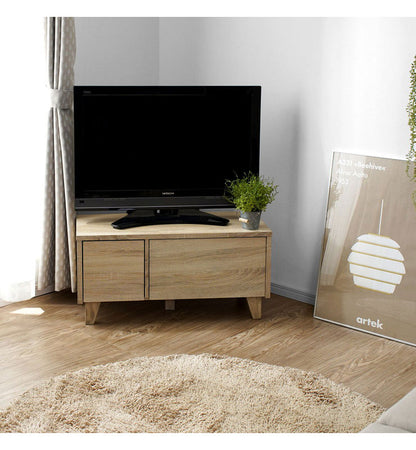 コンパクトTVボード 幅79cm 1人暮らし用 隠す収納 テレビ台 コンパクト テレビボード シンプル 収納 テレビラック ローボード(代引不可)