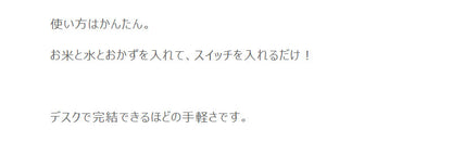 サンコー おひとりさま用超高速弁当箱炊飯器2段 TKFCLDRC お弁当 弁当箱 炊飯器 保温