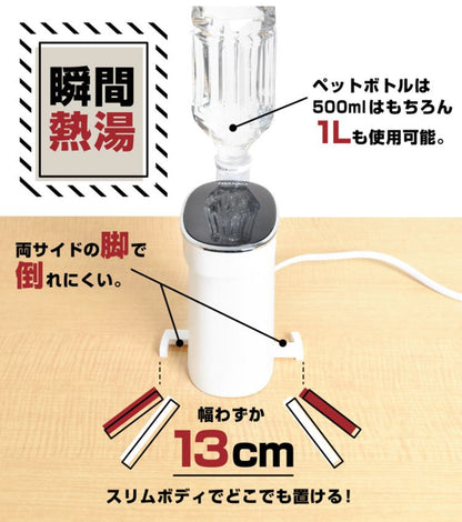 サンコー 瞬間湯沸かしケトル ホットウォーターサーバーmini2 SPETHWSW