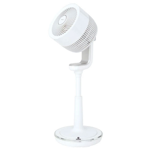 ユアサプライムス DCスタンドサーキュレーター3D首振 YCL-DJ189BFR(W) ホワイト