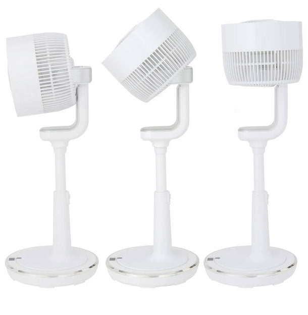 ユアサプライムス DCスタンドサーキュレーター3D首振 YCL-DJ189BFR(W) ホワイト