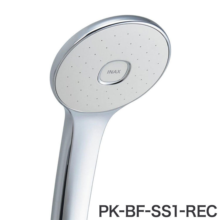 LIXIL リクシル INAX エコアクアPlusシャワーヘッド 接続アダプターなし ウルトラファインバブル 大粒 節水 めっき 皮脂汚れ 空気 浴室 お風呂 水栓 PK-BF-SS1-REC EC用